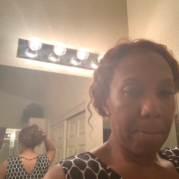 NWT Black and white Lane Bryant jumpsuit. - Picture 5 of 5